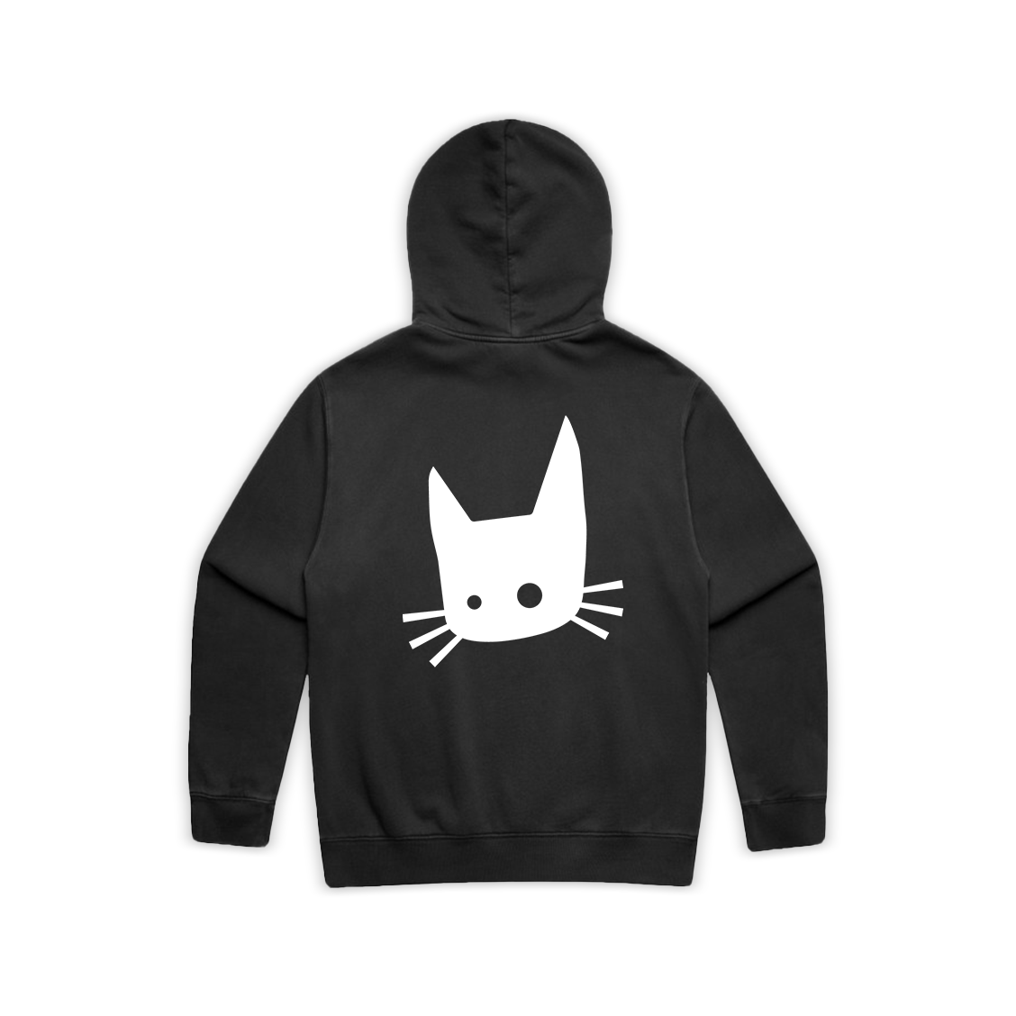 Rojicat Beer Hoodie - Big Cat Black - RojiCat