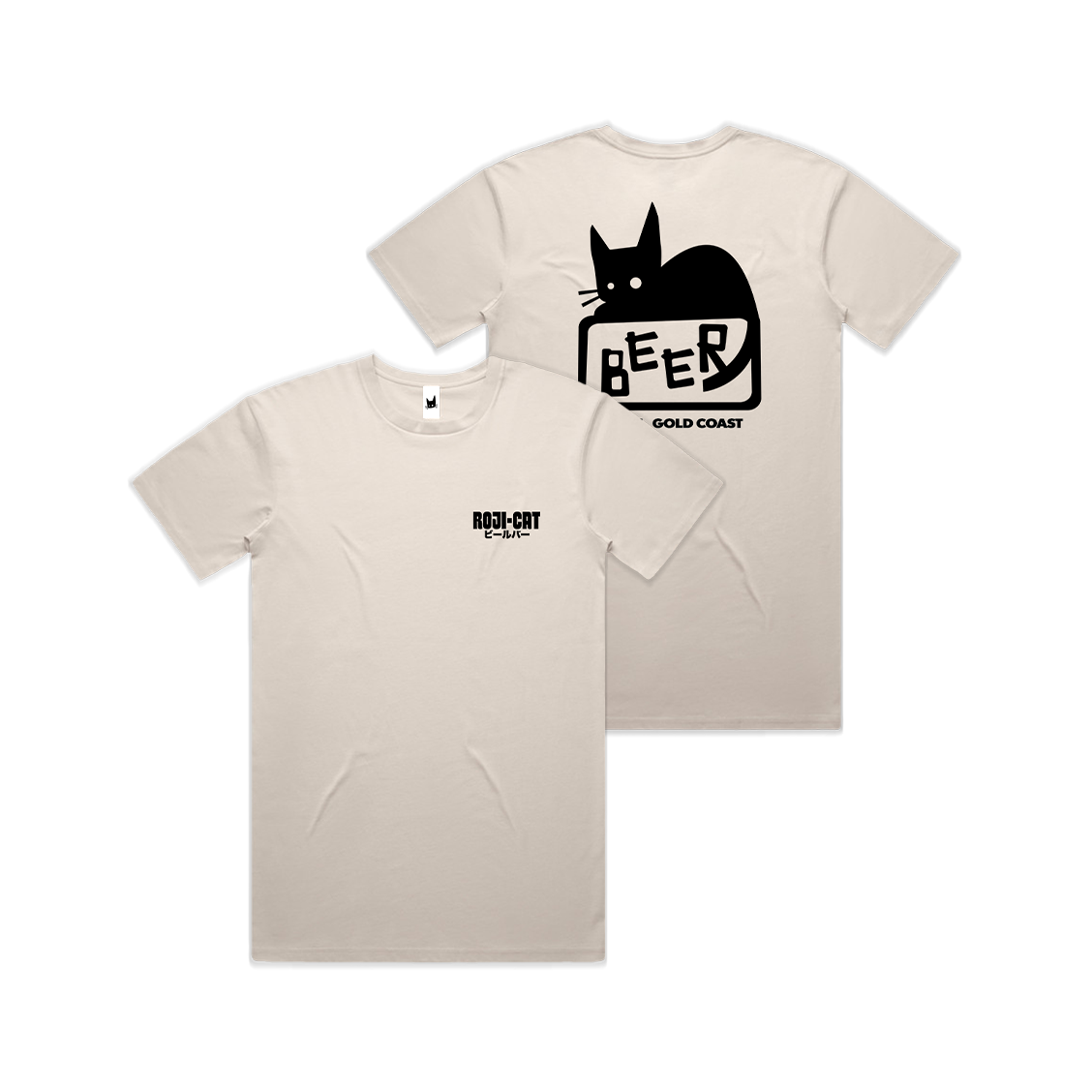Roji Cat – Beer Bar T-Shirt - RojiCat