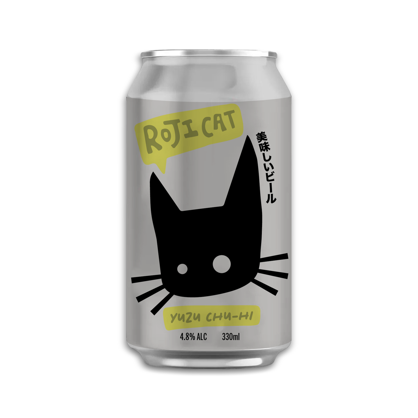 RojiCat Yuzu Chu-Hi – Bright, Zesty, & Refreshingly Japanese (4.8% ABV) - RojiCat