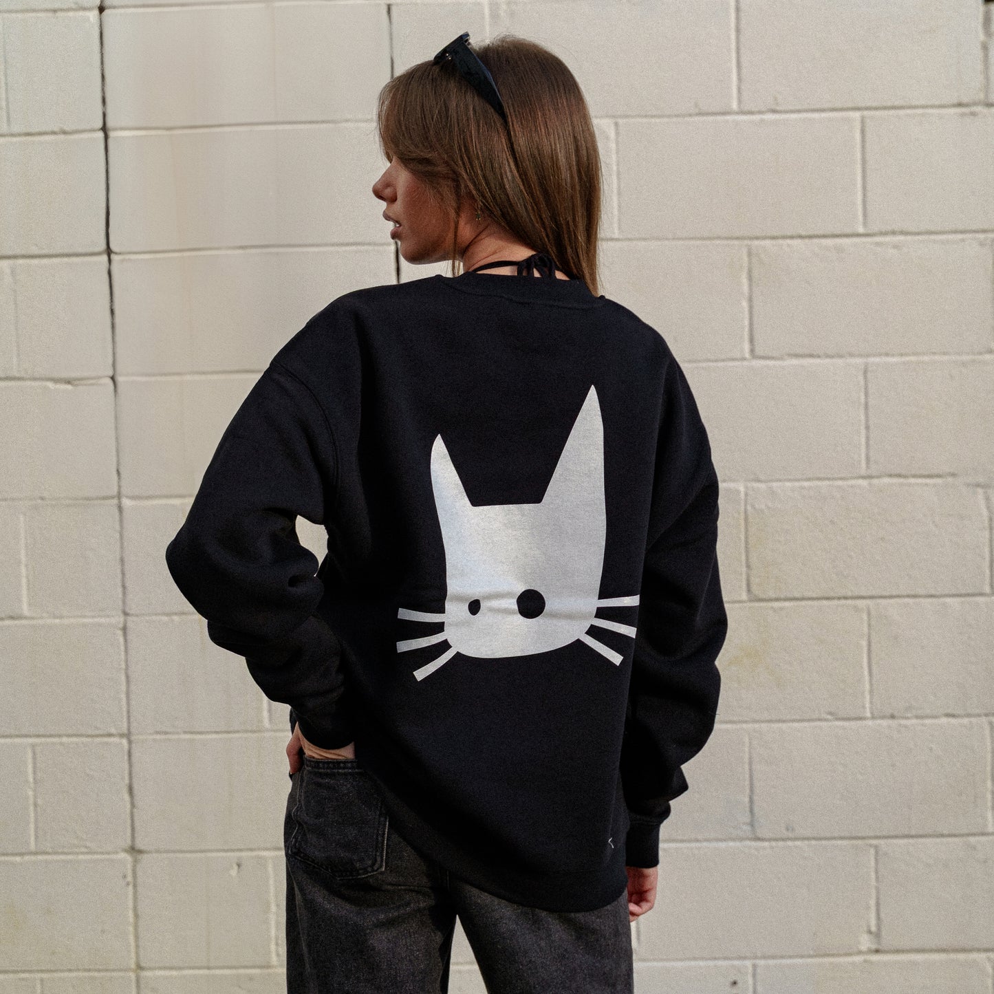 Roji Cat - Roji Neko Crew Sweater - RojiCat